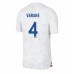 Cheap France Raphael Varane #4 Away Football Shirt World Cup 2022 Short Sleeve